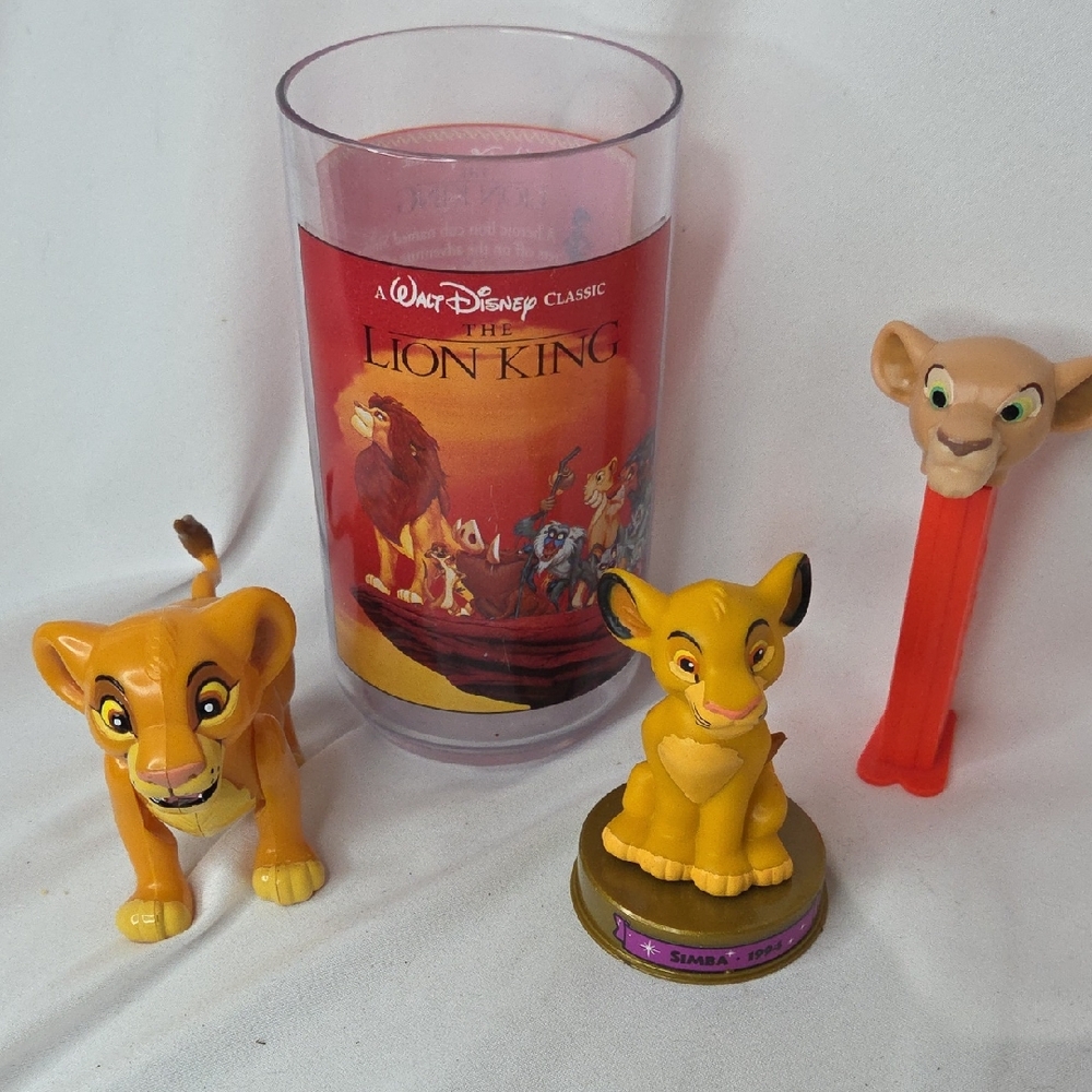 The Lion King Collectible Set 1990s Early 00s Vintage